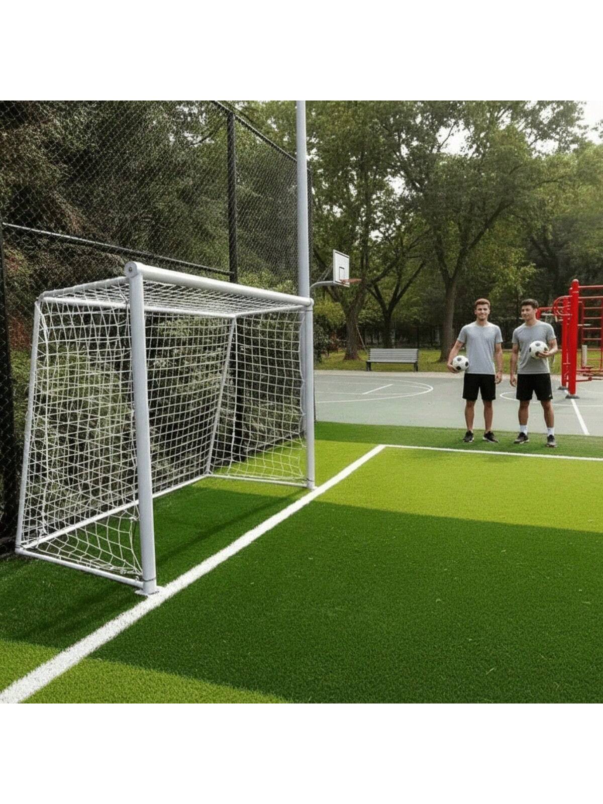 1pc Portable Foldable Soccer Training Net. Quick Setup, No Assembly Required. This Durable Portable Goal Net Is Great For Outdoor Practice, Team Training, And Adult Use. The Product Is Just The Net, E