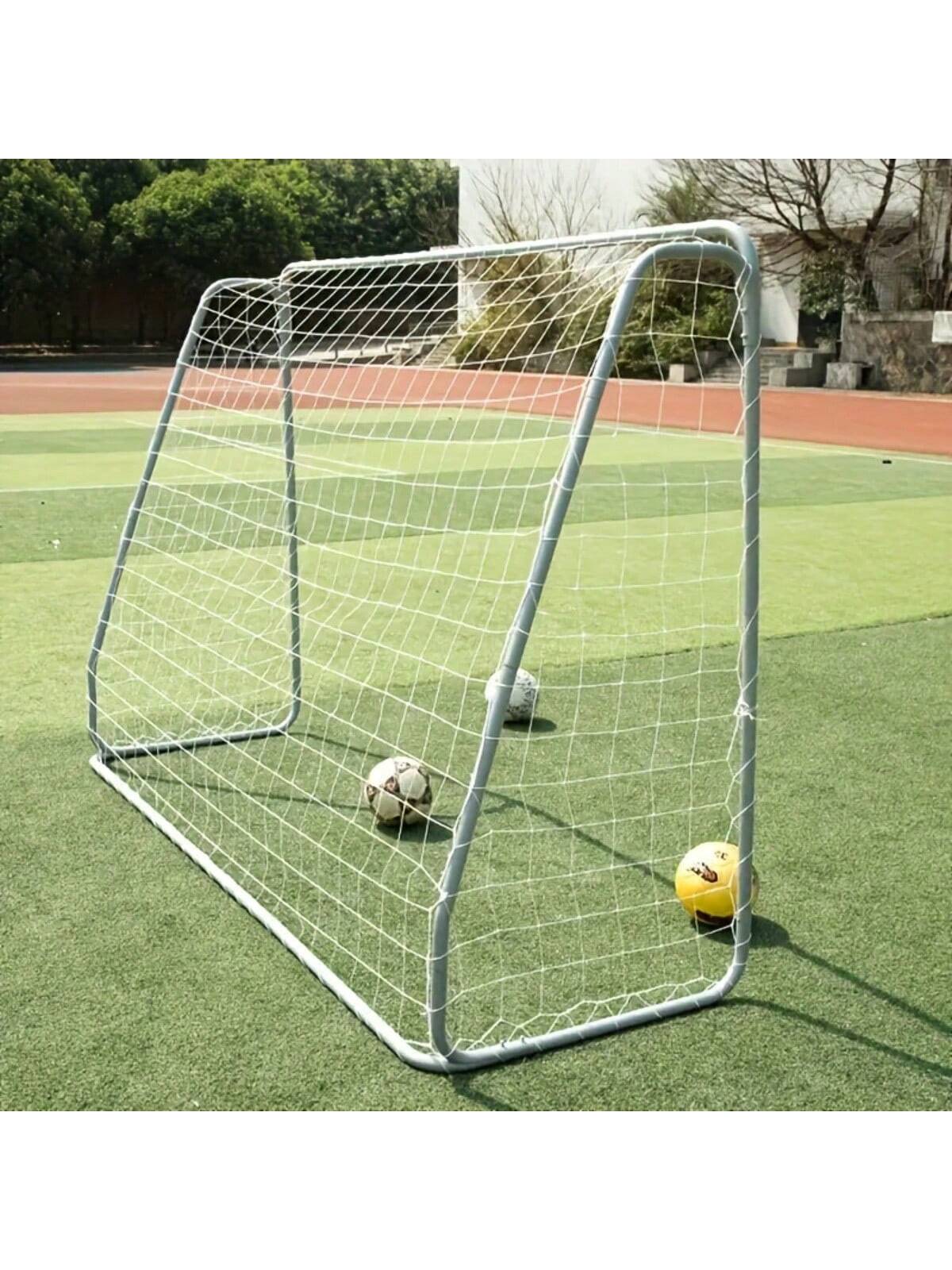 1pc Portable Foldable Soccer Training Net. Quick Setup, No Assembly Required. This Durable Portable Goal Net Is Great For Outdoor Practice, Team Training, And Adult Use. The Product Is Just The Net, E