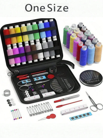 1pc Portable Sewing Kit Household Sewing Tools 10pcs/Set Thread Box Patching Needle Threader Hand Stitching Supplies Valentine DAY, Valentines Wedding, Birthday