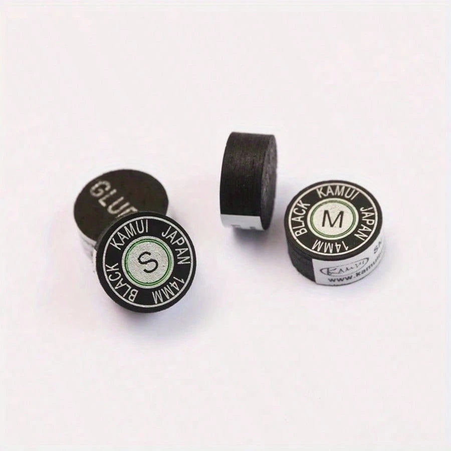 1pc Professional Snooker And English Billiard Cue Tip, High Quality Tip, 14mm, Suitable For Billiards, Snooker, English/Billiard Cue, Billiard Accessories, Competition/Training