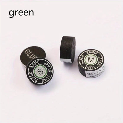 1pc Professional Snooker And English Billiard Cue Tip, High Quality Tip, 14mm, Suitable For Billiards, Snooker, English/Billiard Cue, Billiard Accessories, Competition/Training
