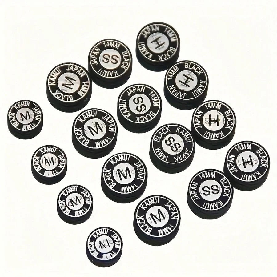 1pc Professional Snooker And English Billiard Cue Tip, High Quality Tip, 14mm, Suitable For Billiards, Snooker, English/Billiard Cue, Billiard Accessories, Competition/Training