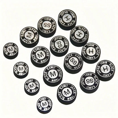 1pc Professional Snooker And English Billiard Cue Tip, High Quality Tip, 14mm, Suitable For Billiards, Snooker, English/Billiard Cue, Billiard Accessories, Competition/Training