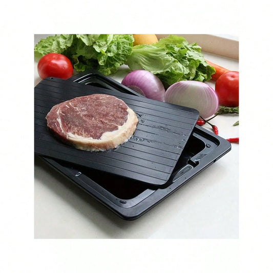 1pc Rapid Defrosting Tray, Quick Defrosting Frozen Food, Meat, Fruit Defrosting Board, Defrosting Tray, Small Camping Tool