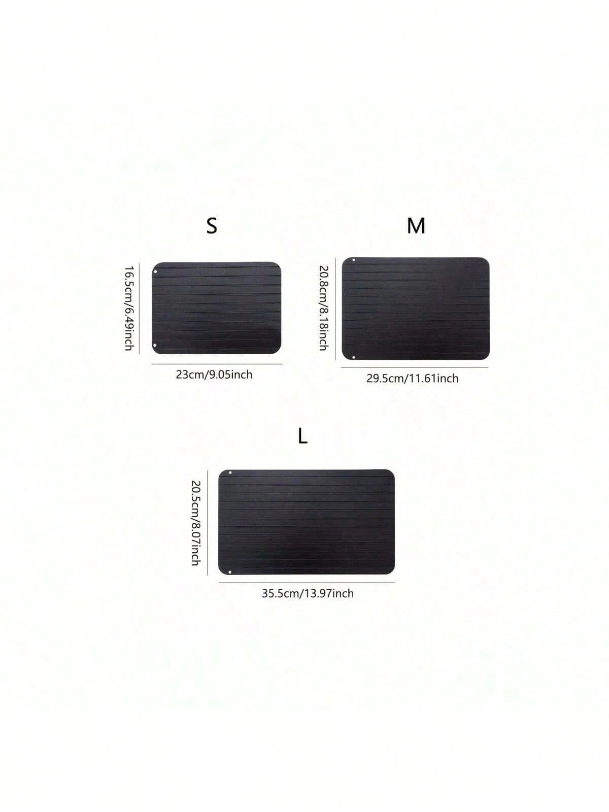 1pc Rapid Defrosting Tray, Quick Defrosting Frozen Food, Meat, Fruit Defrosting Board, Defrosting Tray, Small Camping Tool
