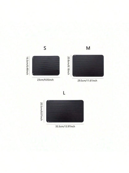 1pc Rapid Defrosting Tray, Quick Defrosting Frozen Food, Meat, Fruit Defrosting Board, Defrosting Tray, Small Camping Tool