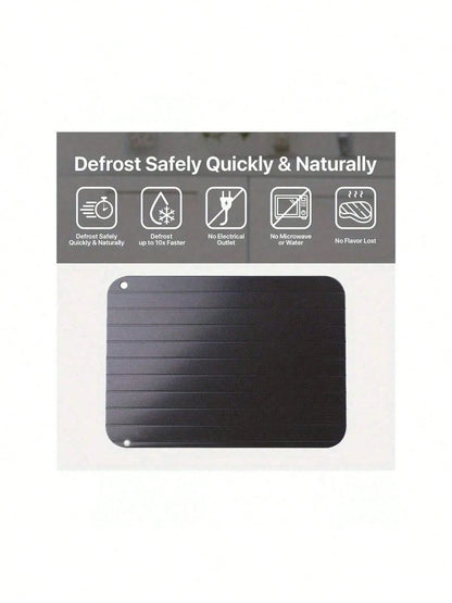 1pc Rapid Defrosting Tray, Quick Defrosting Frozen Food, Meat, Fruit Defrosting Board, Defrosting Tray, Small Camping Tool