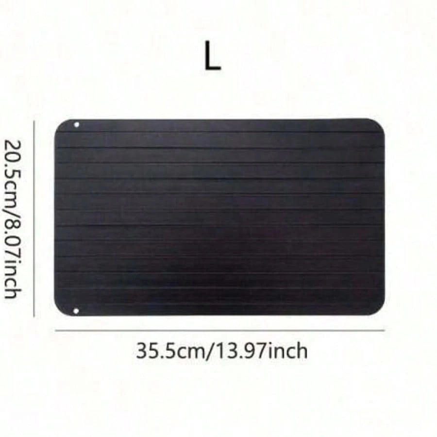 1pc Rapid Defrosting Tray, Quick Defrosting Frozen Food, Meat, Fruit Defrosting Board, Defrosting Tray, Small Camping Tool