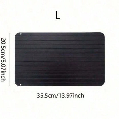 1pc Rapid Defrosting Tray, Quick Defrosting Frozen Food, Meat, Fruit Defrosting Board, Defrosting Tray, Small Camping Tool