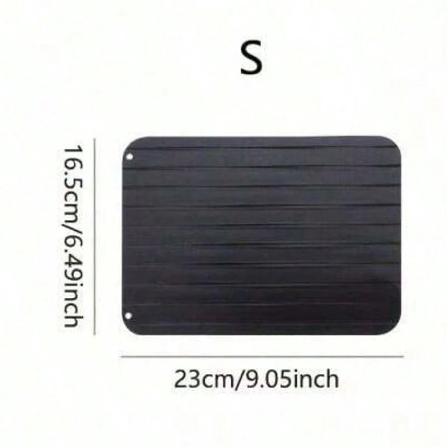 1pc Rapid Defrosting Tray, Quick Defrosting Frozen Food, Meat, Fruit Defrosting Board, Defrosting Tray, Small Camping Tool