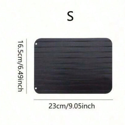1pc Rapid Defrosting Tray, Quick Defrosting Frozen Food, Meat, Fruit Defrosting Board, Defrosting Tray, Small Camping Tool