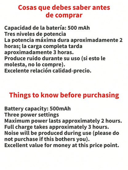 1pc Rechargeable Octopus Shaped Handheld Fan, Suitable For Home, Commute, Outdoor, Cycling, Adults & Kids, Portable Multi-Function With Tripod, Battery Capacity: 500mAh (Tripod Is Fragile, Please Do N