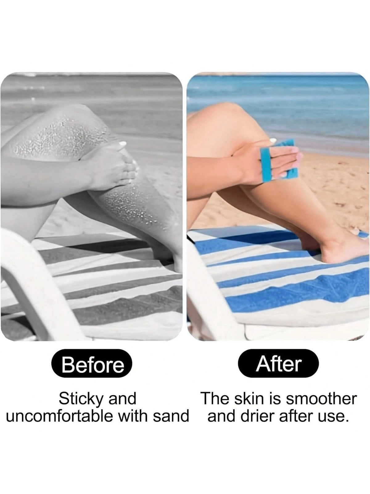 1Pc Sand Removing Beach Bag, Reusable Quick Dry Microfiber Sand-Free Pouch Easy Shake Off Sand For Feet Hands Legs Body Soft Fluff Lightweight Portable Travel Pouch Beach Pool Camping Picnic Vacation