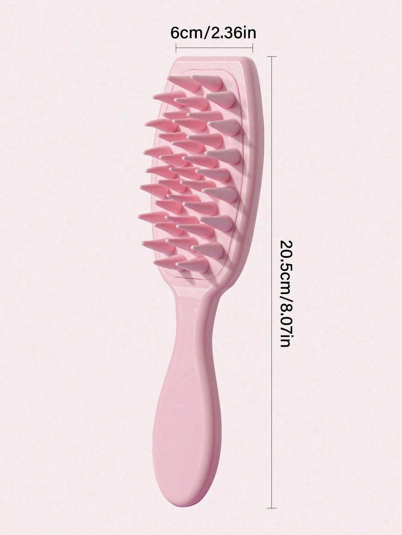 1pc Scalp Massager Shampoo Brush, Long Handle Silicone Hair Brush For Hair Growth And Dandruff Removal, Suitable For Home Use, Hair Brush, Comb, Hairdressing Tools, Hairdressing Products And Accessori
