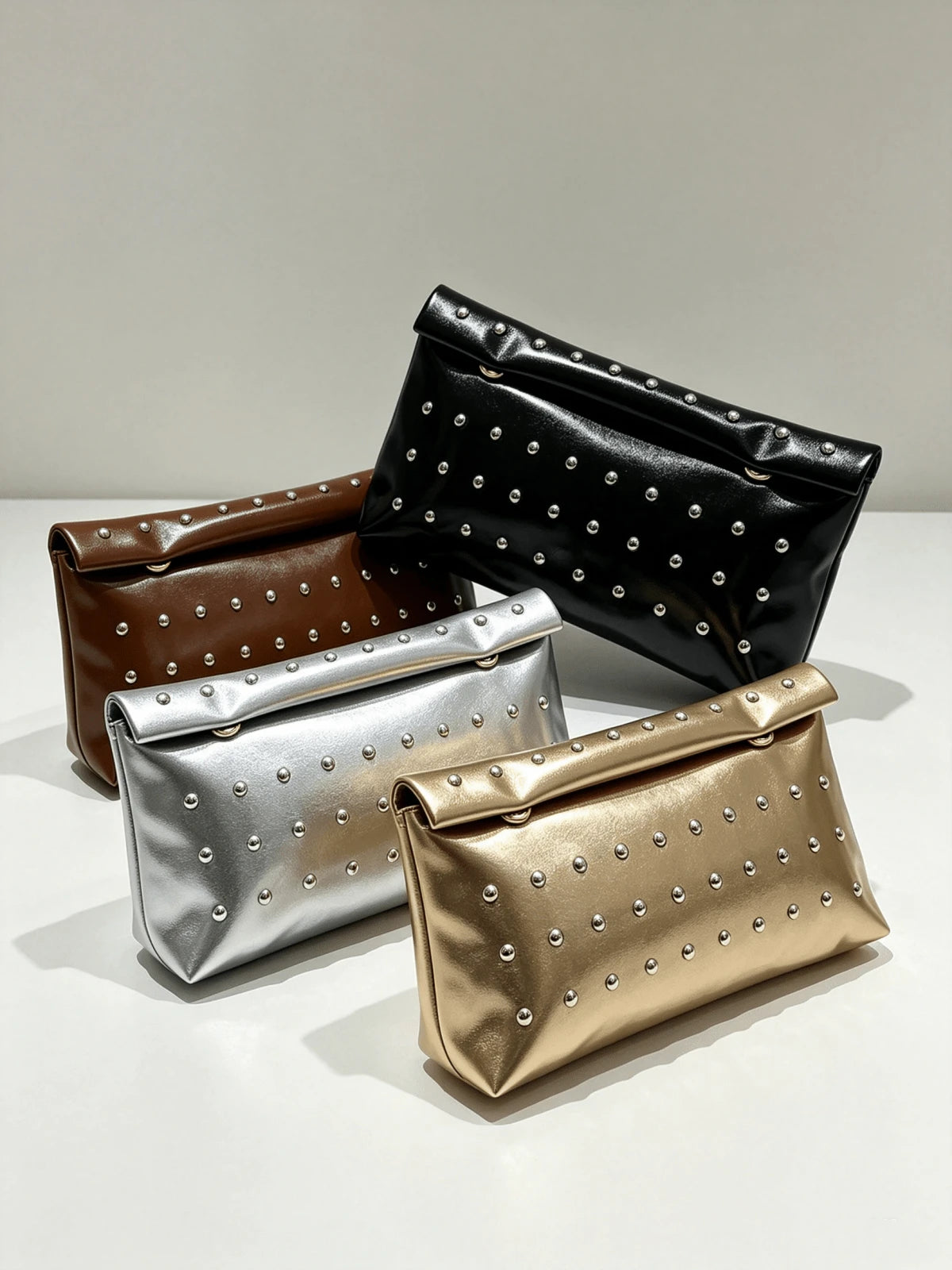 1pc Shiny Hollow Envelope Clutch Bag, Solid Color Plastic Diamond Women's Handbag, Rectangular Party Casual Holiday Gift For Girlfriend, Jelly Bag