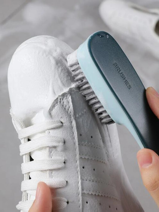 1pc Shoe Cleaning Brush,Shoe Cleaning Brush, Plastic Clothes Scrubbing Brush, Household Cleaning Tool