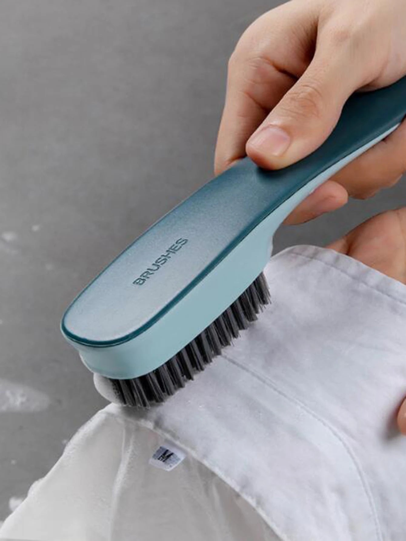 1pc Shoe Cleaning Brush,Shoe Cleaning Brush, Plastic Clothes Scrubbing Brush, Household Cleaning Tool