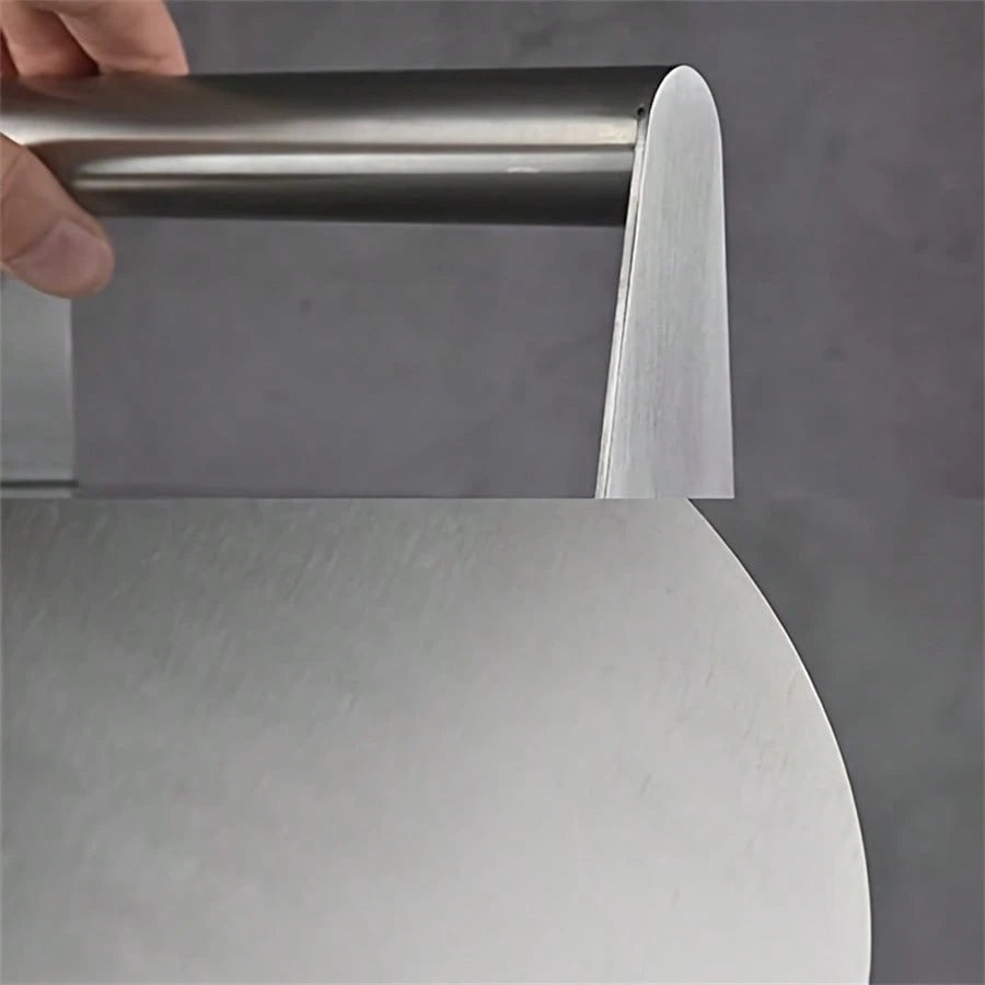 1pc Stainless Steel Burger Press And 100 Patty Separation Papers, Round Patty Maker For BBQ And Frying Pan, Meat Masher Tool For Grilling And Cooking, Meat Press, Burger Mold