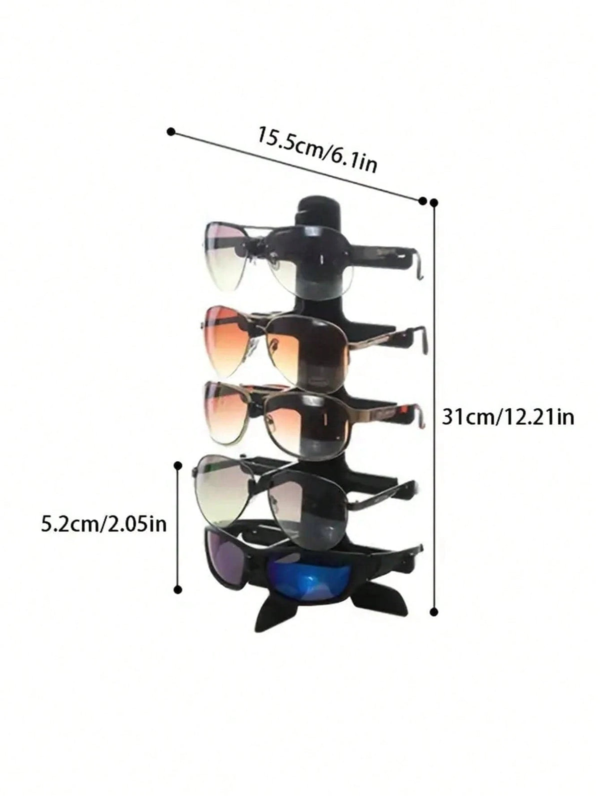1pc Sunglasses Display Stand, Countertop Eyeglasses Holder