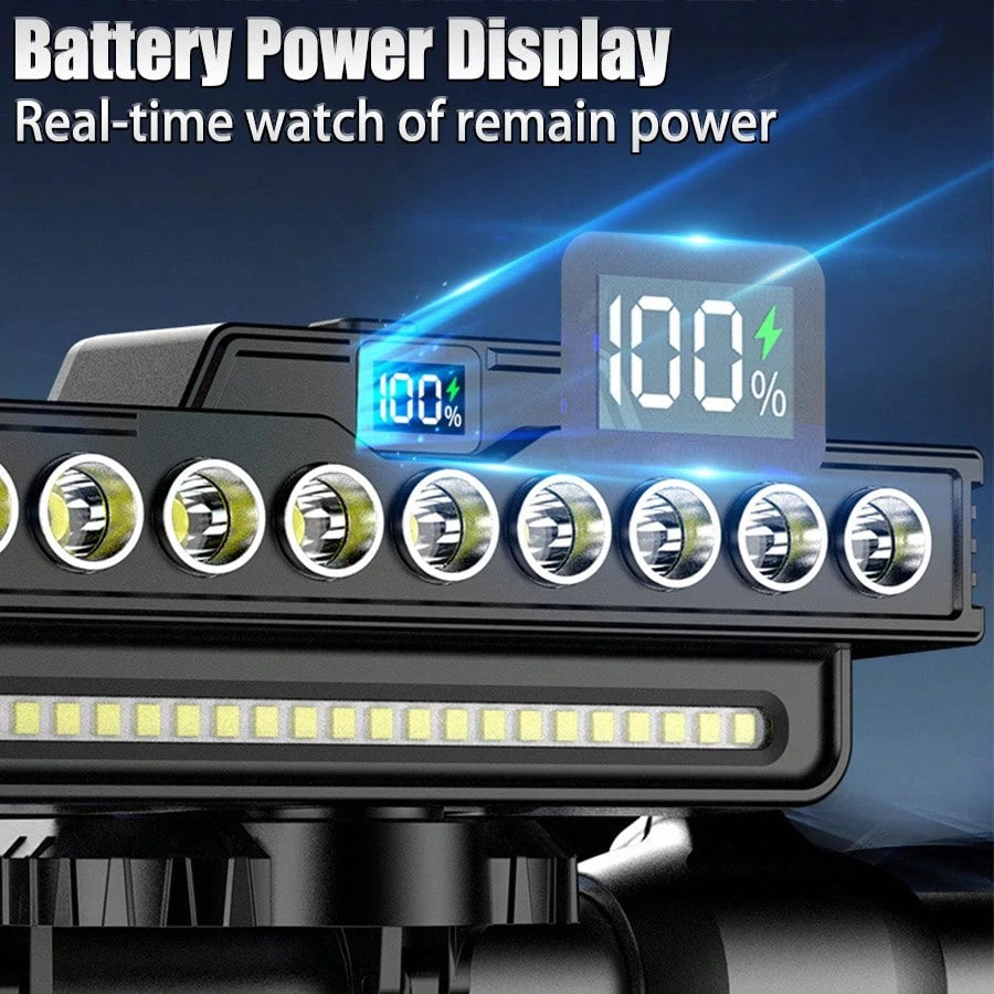 1pc Super Bright LED Bicycle Light, USB Rechargeable Bicycle Front Light, Waterproof Bicycle Front Light, Daytime Running Light, Mountain Bike Off-Road Riding Commuting Light
