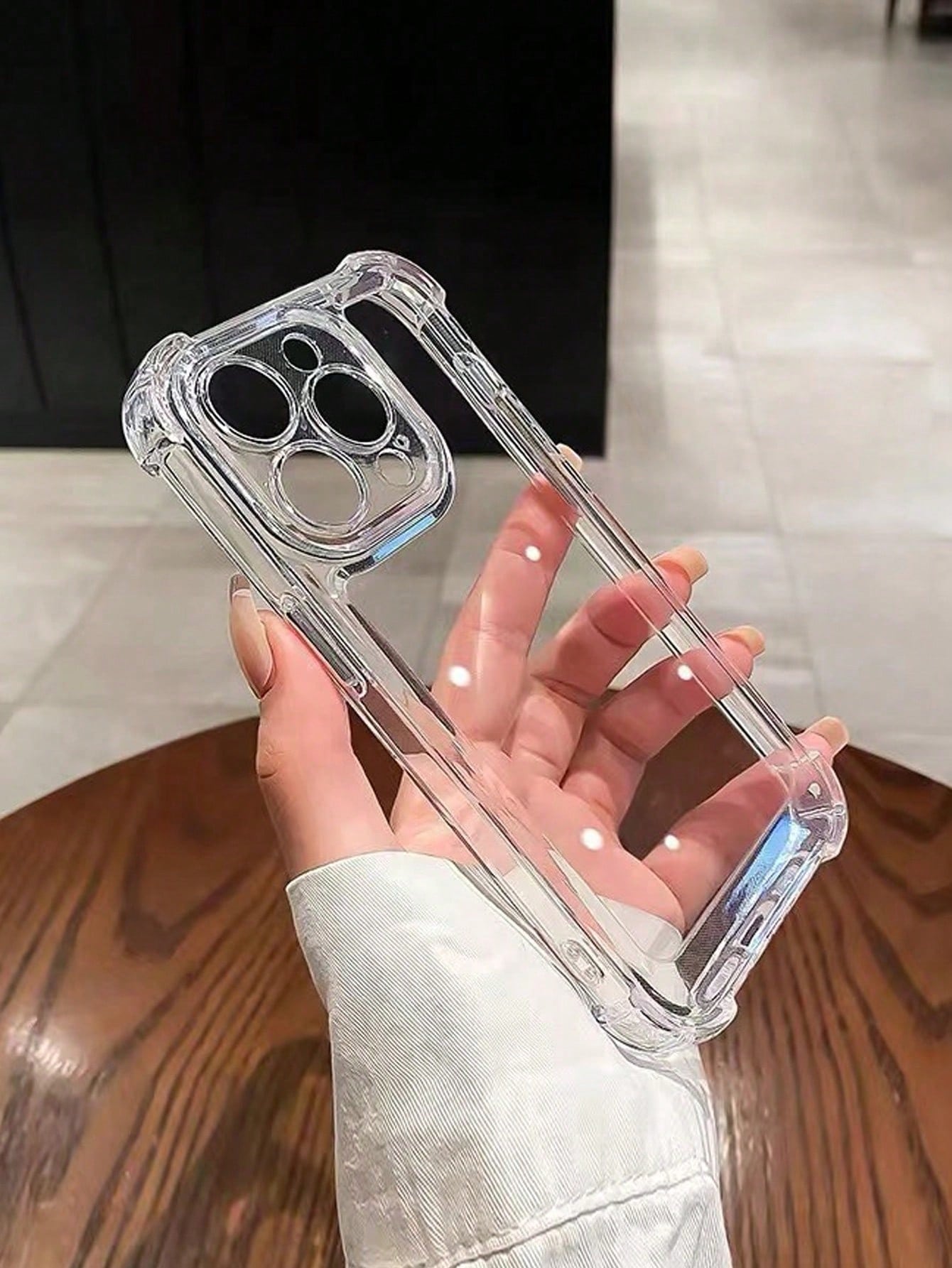 1PC Thicker Anti-Yellow Anti-Drop Phone Case Compatible With Iphone Waterproof Shockproof Scratch ResistantYOUR-BELOVED-PHONE Christmas Gifts Christmas Gifts,New Year Gifts,Valentine's Day Gifts