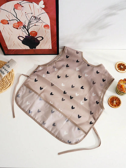 1PC Toddler Sleeveless Feeding Bib,Baby Bib,Washable Soft Toddler Bibs