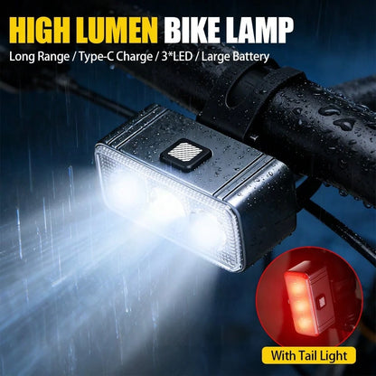 1PC Ultra-Bright Bicycle Lights Suitable For Night Riding, Rechargeable Multi-Mode Waterproof Taillights, Bicycle Accessories