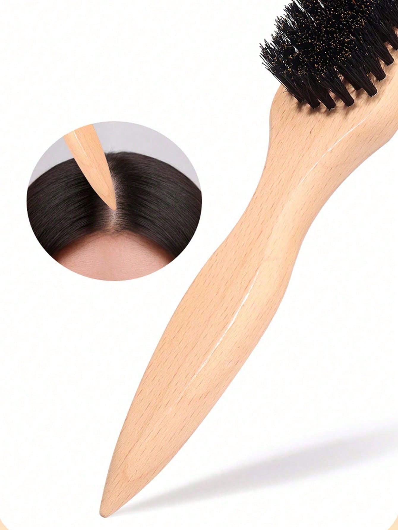 1pc Unscented Professional Hair Styling Comb/Beard Brush, Gradient Color Comb And Haircut Cleaning Brush, Smooth Care Tool, Suitable For Thick And Thin Hair, Applicable For National Day, Bathroom Use