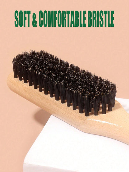 1pc Unscented Professional Hair Styling Comb/Beard Brush, Gradient Color Comb And Haircut Cleaning Brush, Smooth Care Tool, Suitable For Thick And Thin Hair, Applicable For National Day, Bathroom Use