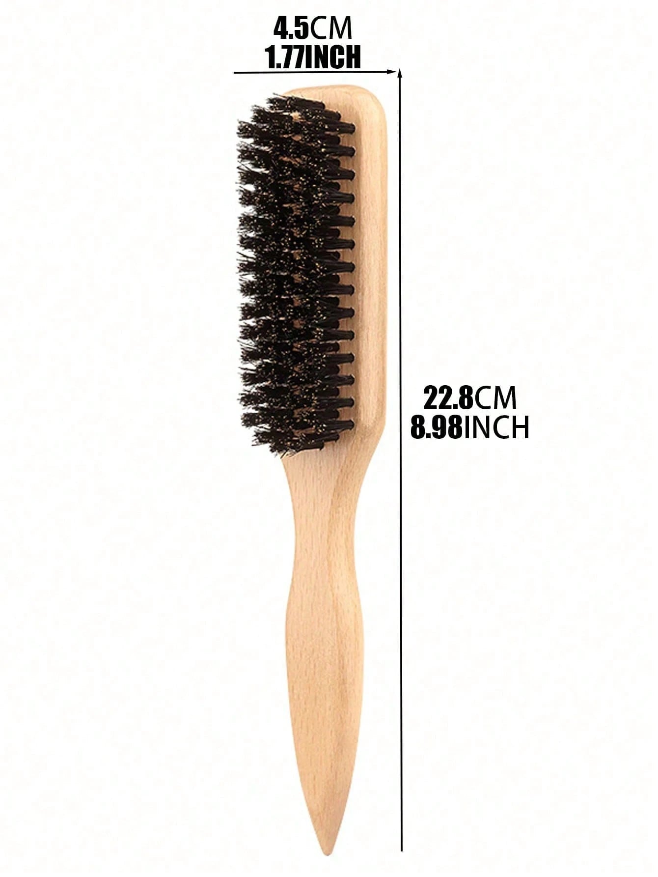 1pc Unscented Professional Hair Styling Comb/Beard Brush, Gradient Color Comb And Haircut Cleaning Brush, Smooth Care Tool, Suitable For Thick And Thin Hair, Applicable For National Day, Bathroom Use