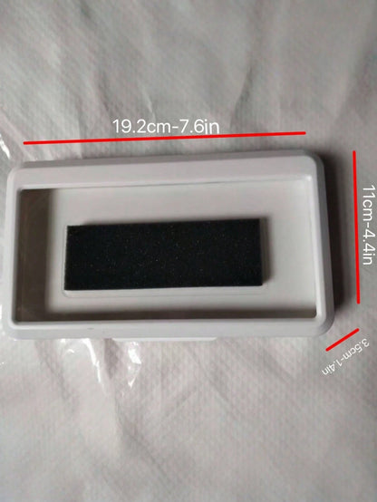 1PC Wall Mounted Anti Fog Touch Screen Rotatable Waterproof Phone Case For Bathroom Shower White Bathroom Accessory Smartphone Dry Box Water Resistant Cellphone Protector Home Essential Travel Must Ha