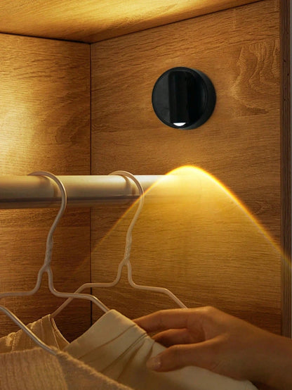 1pc Wireless Charging Magnetic Wall Lamp, Home Living Room Bedroom Bedside Light, No Drilling Required, Dimmable, Suitable For Indoor Artwork, Painting, Plant Lighting, Bedroom, Bedside Table And Entr