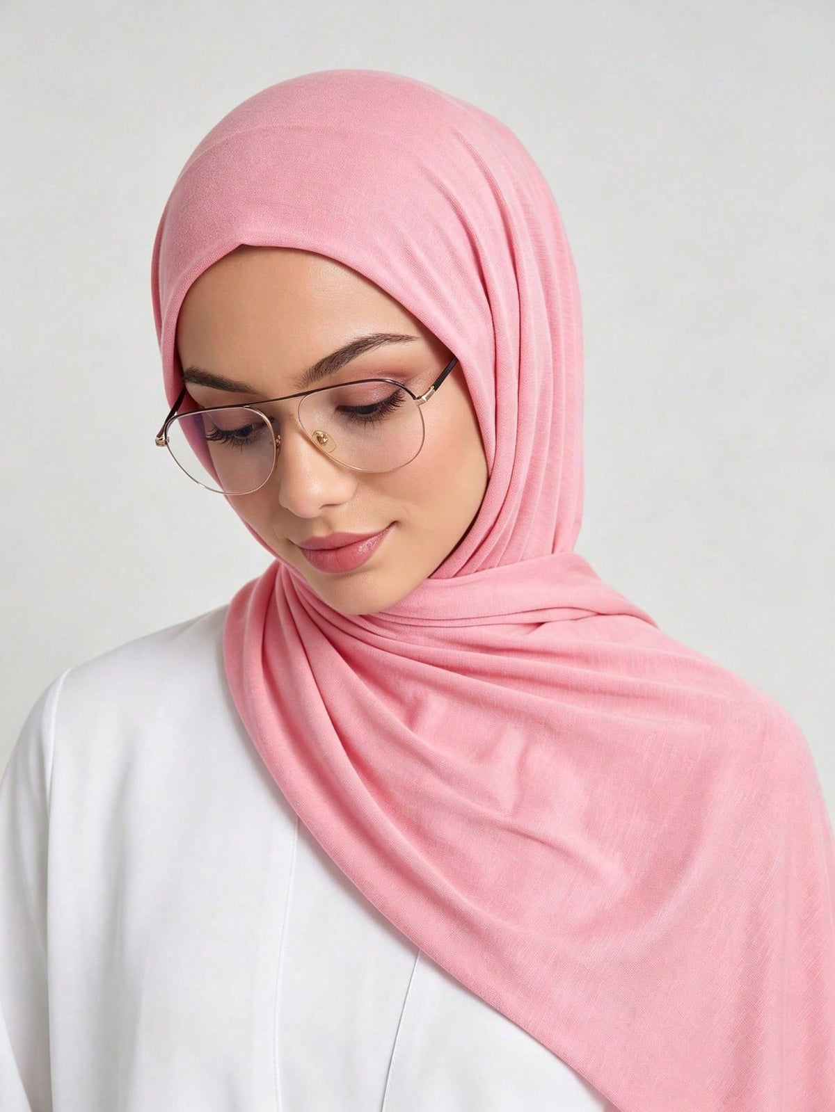 1PC Women's New Solid Color Large Size Hijab Headscarf Long Scarf Casual Soft