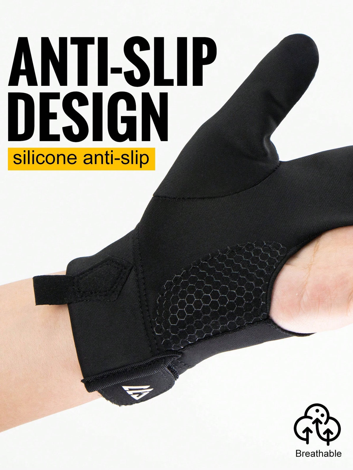 1pc WRELS Professional Billiards/Snooker Gloves, Left/Right Hand Available, Lightweight, Breathable, Anti-Slip & Wear-Resistant, Three-Finger Design