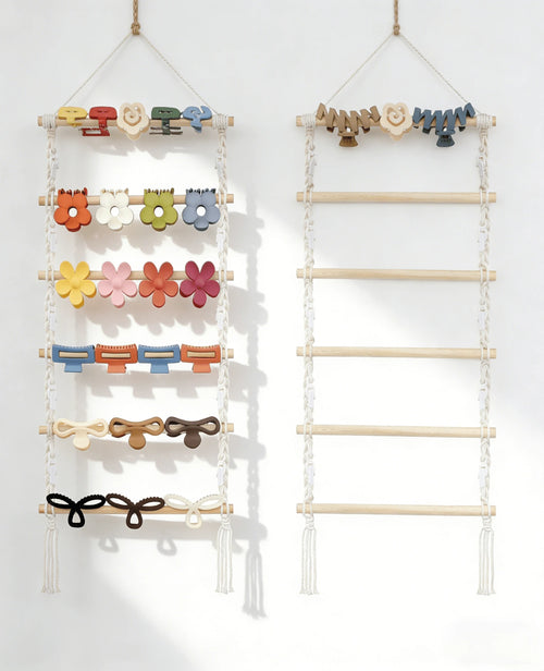 1pcs Hair Claw Clip Organizer,Hanging Hair Clip Holder And Storage For Women Girls,Claw Clip Hanger Home Decor For Wall,Door,Closet