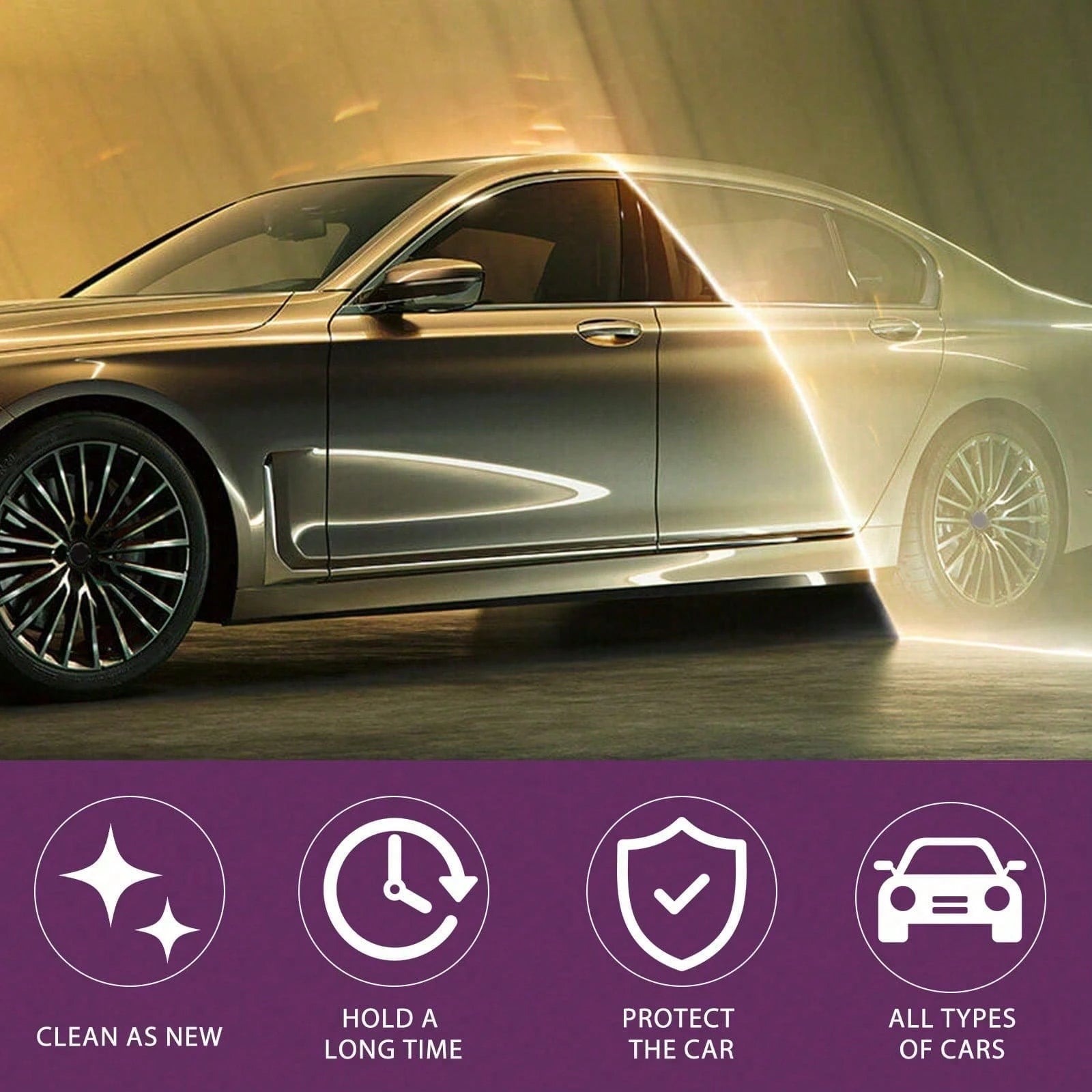 1SET Car Nano Repairing Spray High Protection Quick Car Coating Spray, Car Scratch Nano Repair Spray, Car Coating Fast Wax Polishing Spray, Plastic Refresher, Fast Fine Scratch Repair