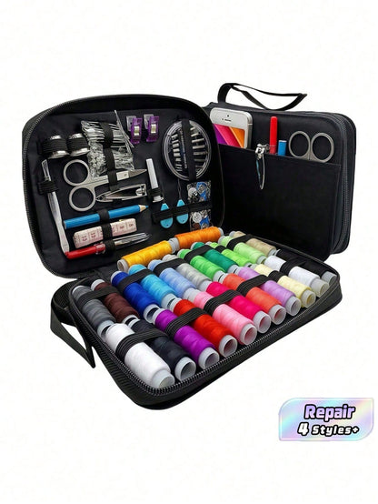 1set Sewing Kit With Sewing Supplies And Accessories(Multiple Specifications Optional), Sewing Kit For Adults,Emergency Repair And Travel Kits,Portable Sewing Supplies Accessories Contains Thread, Nee