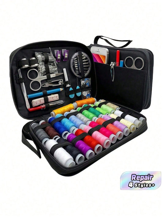 1set Sewing Kit With Sewing Supplies And Accessories(Multiple Specifications Optional), Sewing Kit For Adults,Emergency Repair And Travel Kits,Portable Sewing Supplies Accessories Contains Thread, Nee