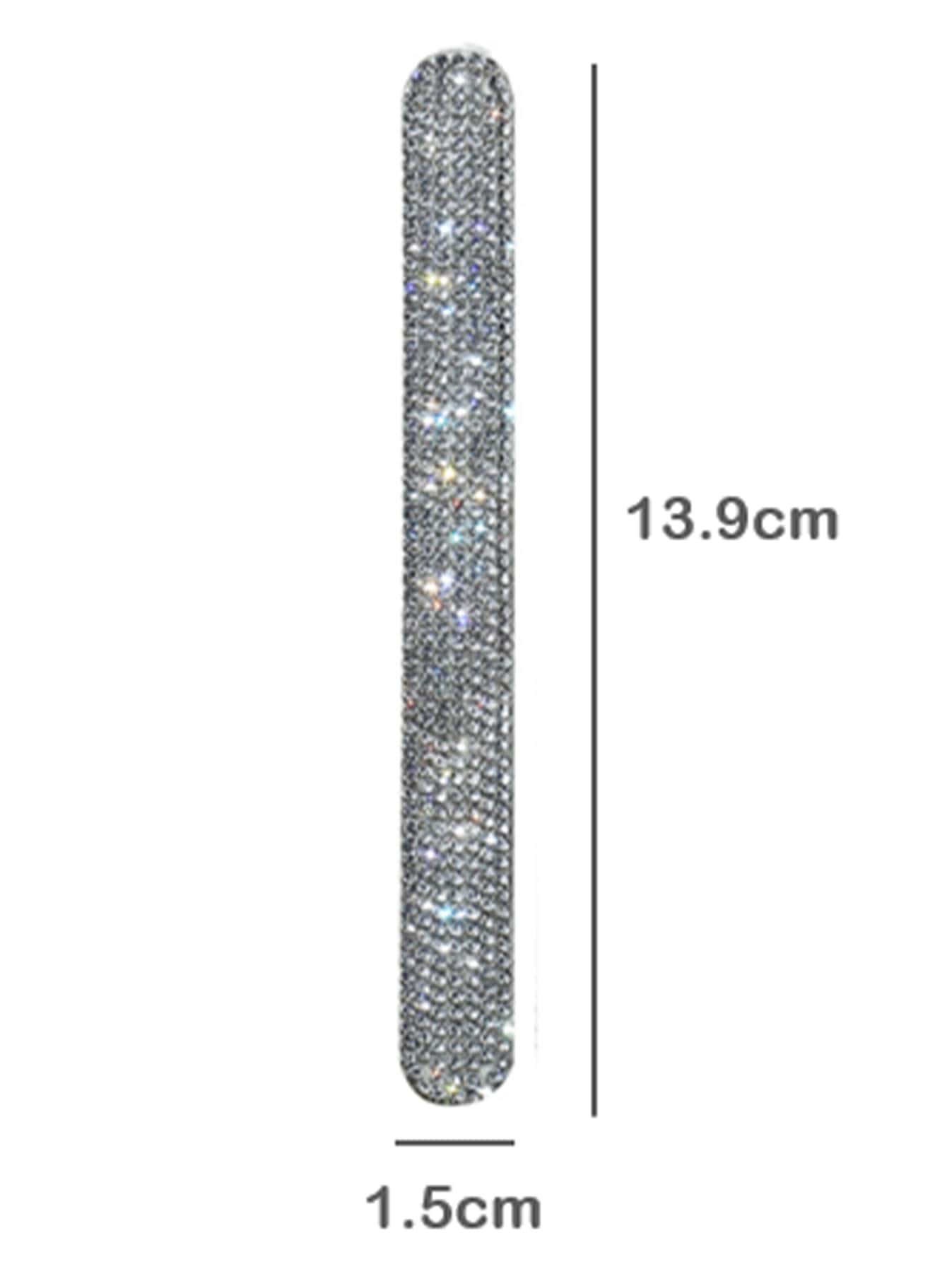 1sheet Glitter Car Door Handle Sticker