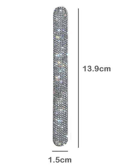 1sheet Glitter Car Door Handle Sticker