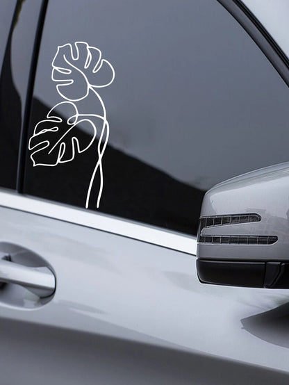 1sheet Leaf Pattern Car Sticker