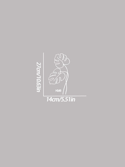 1sheet Leaf Pattern Car Sticker