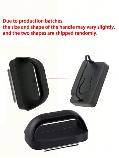2/3pcs Heat-Resistant Handle BBQ Cleaning Brick, Multi-Functional Pumice Stone BBQ Cleaning Brush With Cutting Feature, Suitable For Stove, Sink, Tableware, Frying Pan, BBQ Grill, Kitchen, Bathroom, H