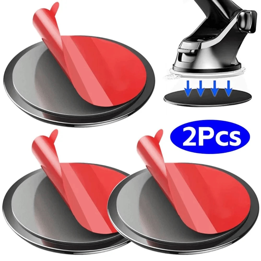 2/4/8pcs Car Dashboard Phone Holder Sticker- Strong Suction Cup Adhesive Base Suitable For GPS And Smartphones, Universal Car Accessories Dashboard Mounting Organization Set