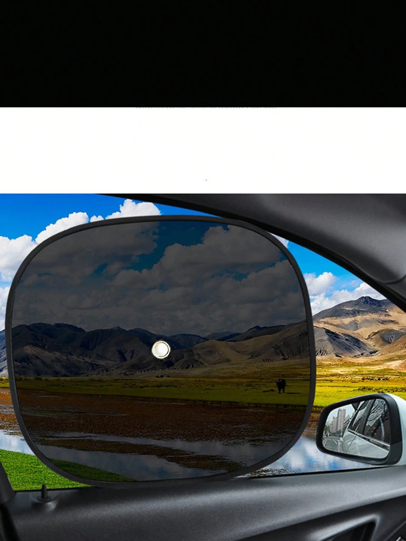 2/4pcs Car Suction Cup Sun Shade, Car Window Sun Shade, Sun Protection Heat Insulation Side Window Sun Shade, Windshield Sun Shield Car Window Shade Windshield Sunshade Car Shade For Window