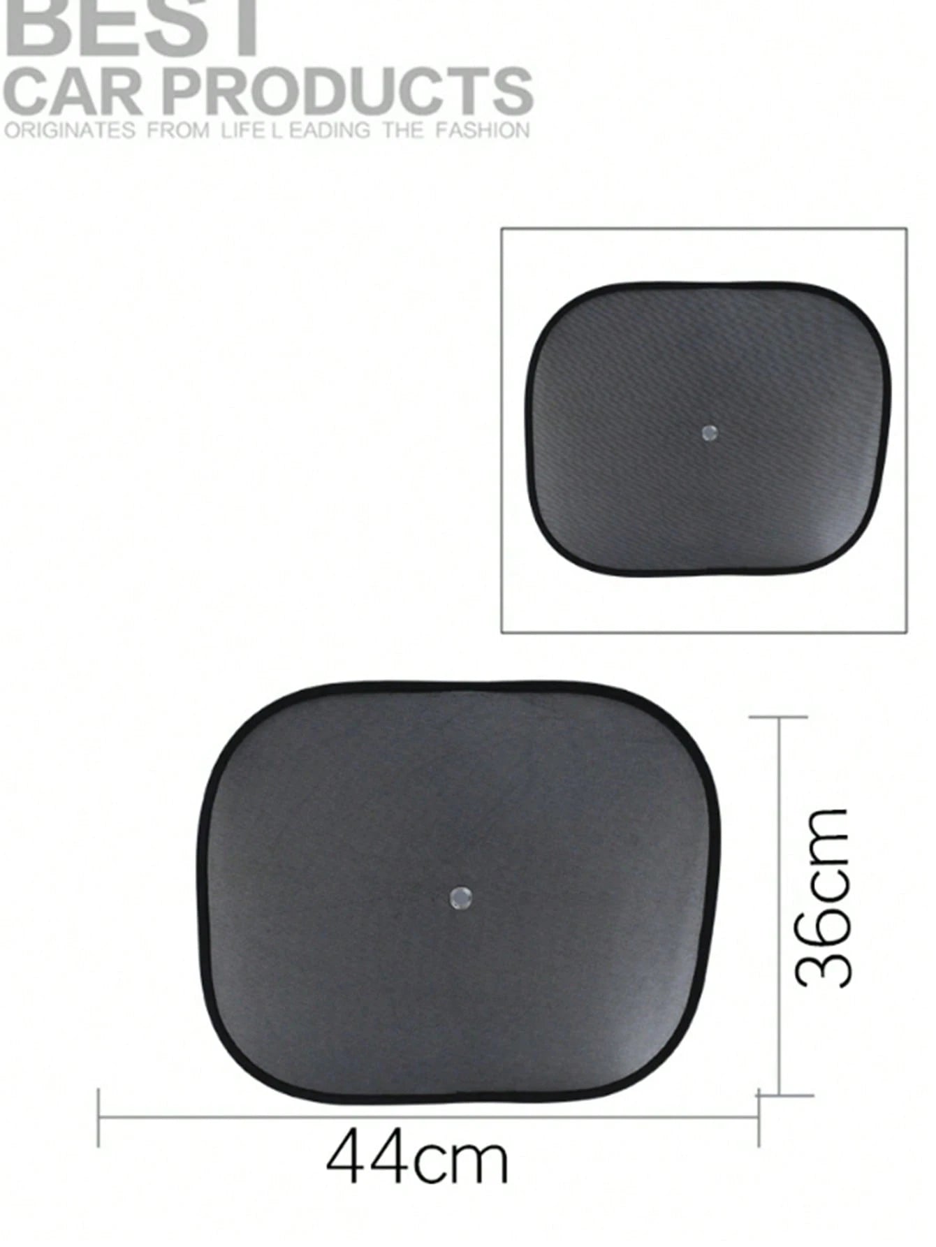 2/4pcs Car Suction Cup Sun Shade, Car Window Sun Shade, Sun Protection Heat Insulation Side Window Sun Shade, Windshield Sun Shield Car Window Shade Windshield Sunshade Car Shade For Window