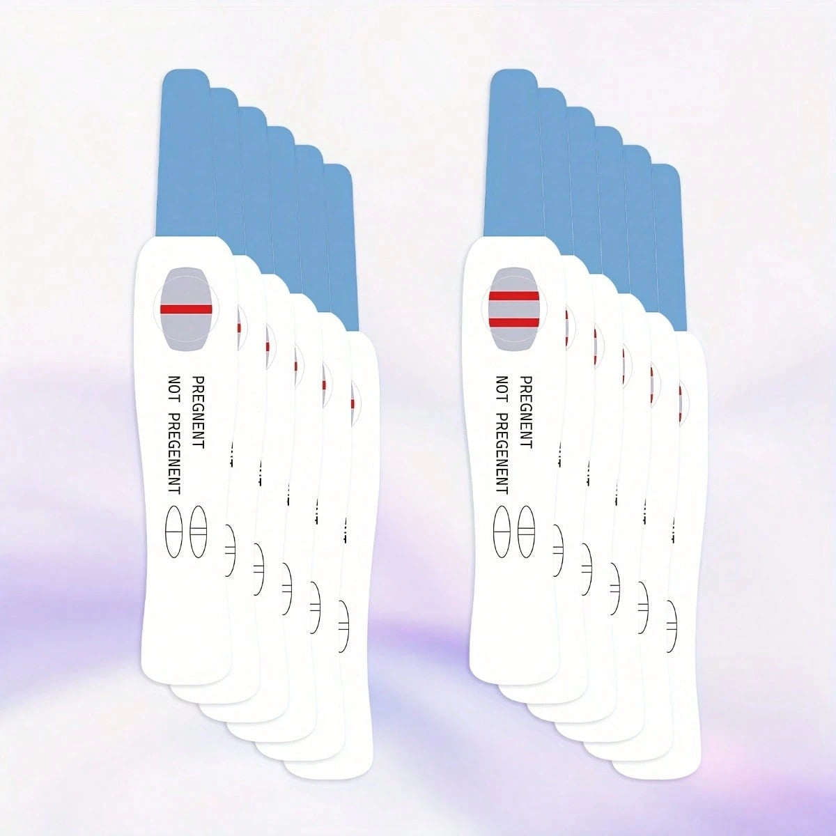 20/40 Pcs Baby Shower Scratch Off Game Cards, Pregnancy Test Style Party Games Gender Reveal Activities, Pregnancy Announcement Interactive Games