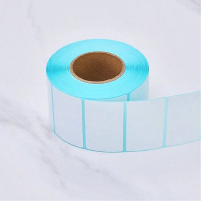 2000/1000 Sheets/Solid Color Labels, Versatile Self-Adhesive Labels, 70*20 Mm, Suitable For Office And School Student Labels, Barcode Printing Paper, Random Mixed Packaging, School Supplies, Back-To-S