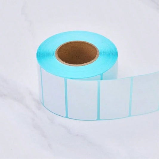2000/1000 Sheets/Solid Color Labels, Versatile Self-Adhesive Labels, 70*20 Mm, Suitable For Office And School Student Labels, Barcode Printing Paper, Random Mixed Packaging, School Supplies, Back-To-S