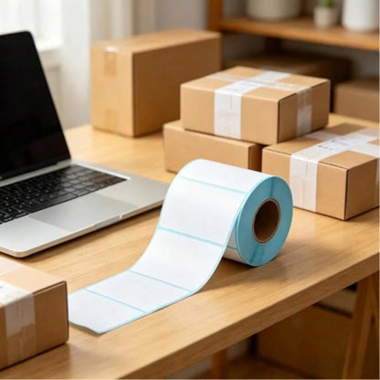 2000/1000 Sheets/Solid Color Labels, Versatile Self-Adhesive Labels, 70*20 Mm, Suitable For Office And School Student Labels, Barcode Printing Paper, Random Mixed Packaging, School Supplies, Back-To-S
